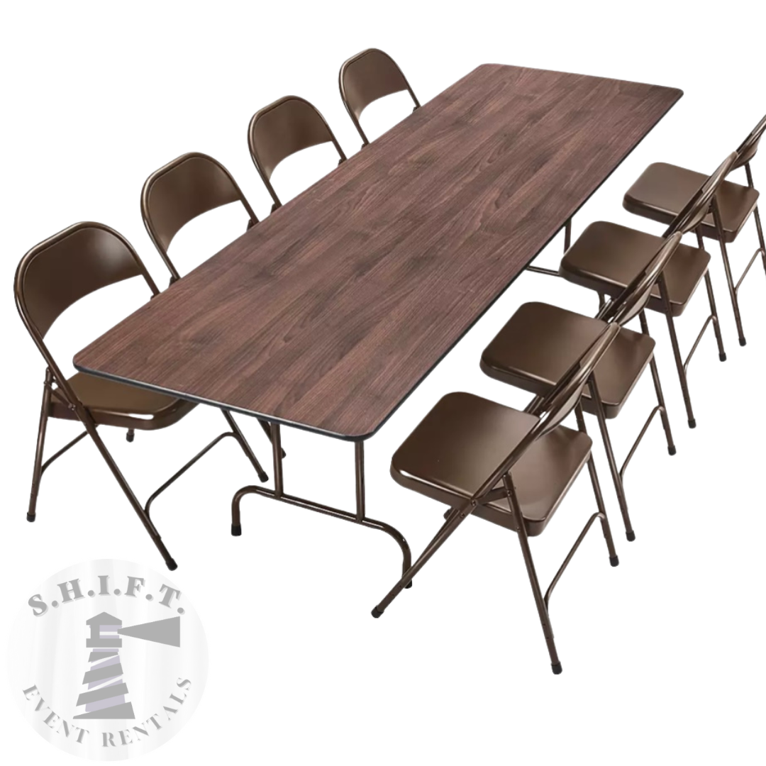8' Banquet Table – Event Rentals