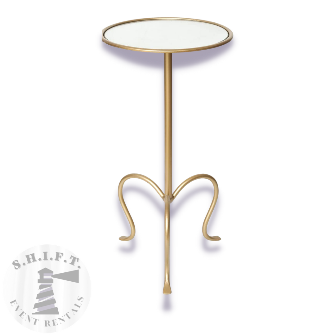 Glass-top Drink Table