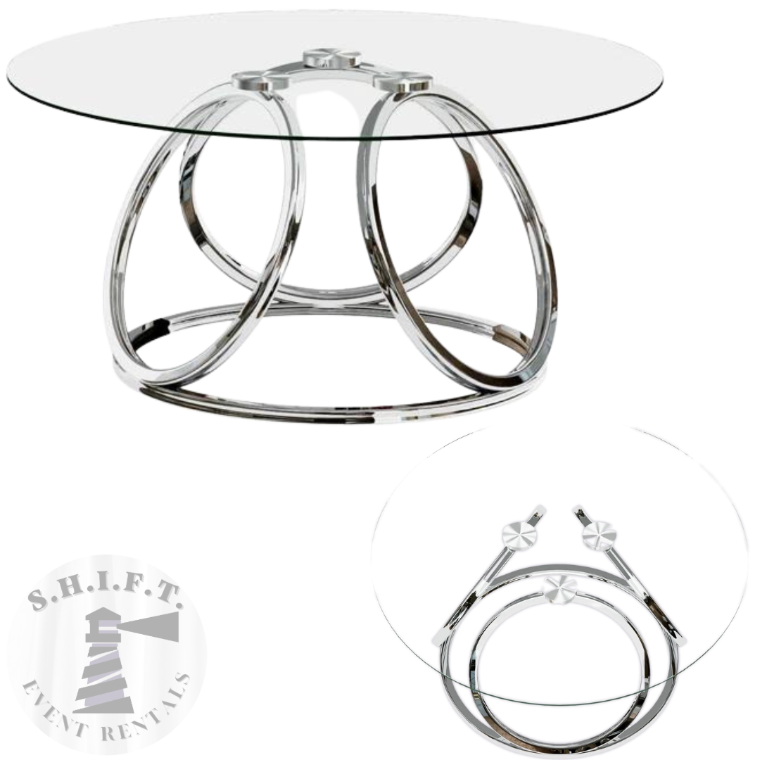 Trinity Coffee Table (Silver)