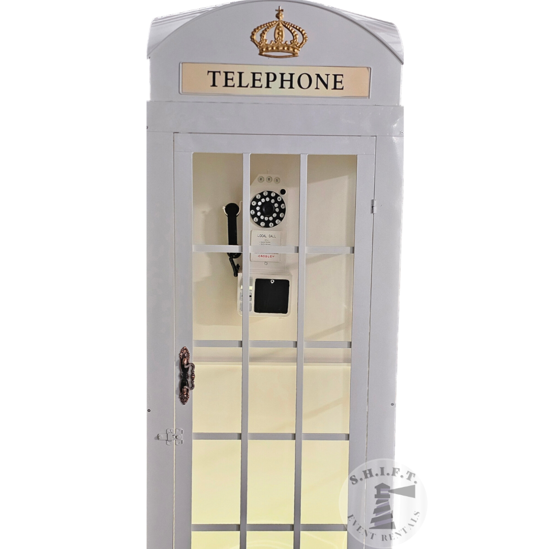 Telephone Booth (Customizable Frame Color)