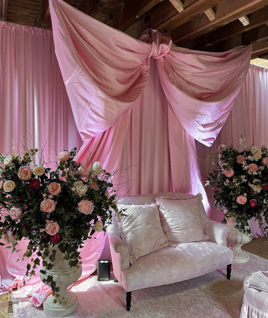 Poly Stretch Wall Drape Panel Packages (17 Colors Options)