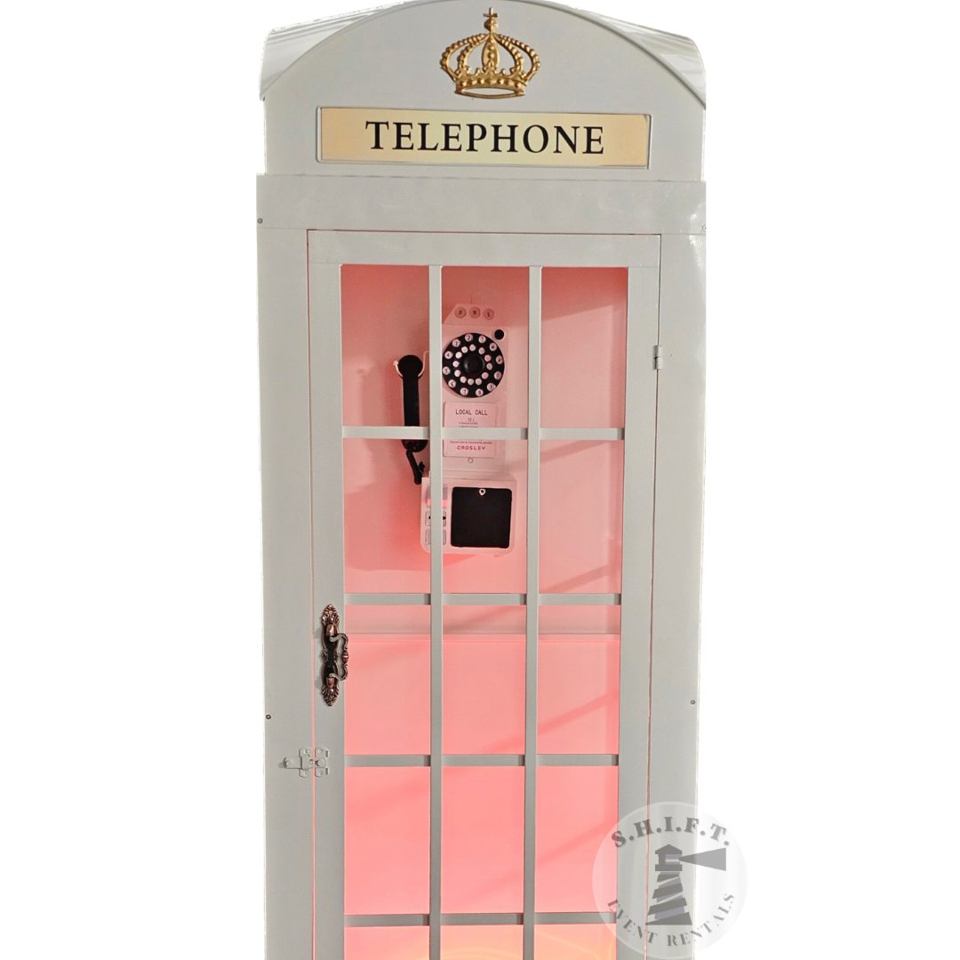 Telephone Booth (Customizable Frame Color)