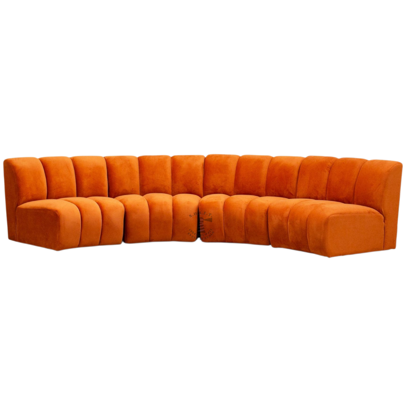 Dynasty Modular Sofa (Orange)