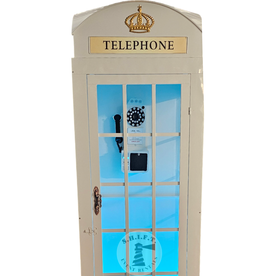 Telephone Booth (Customizable Frame Color)