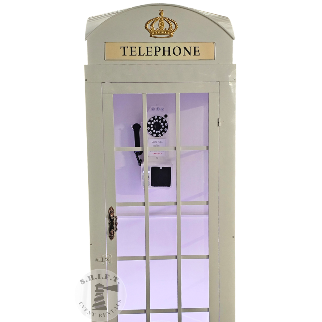 Telephone Booth (Customizable Frame Color)