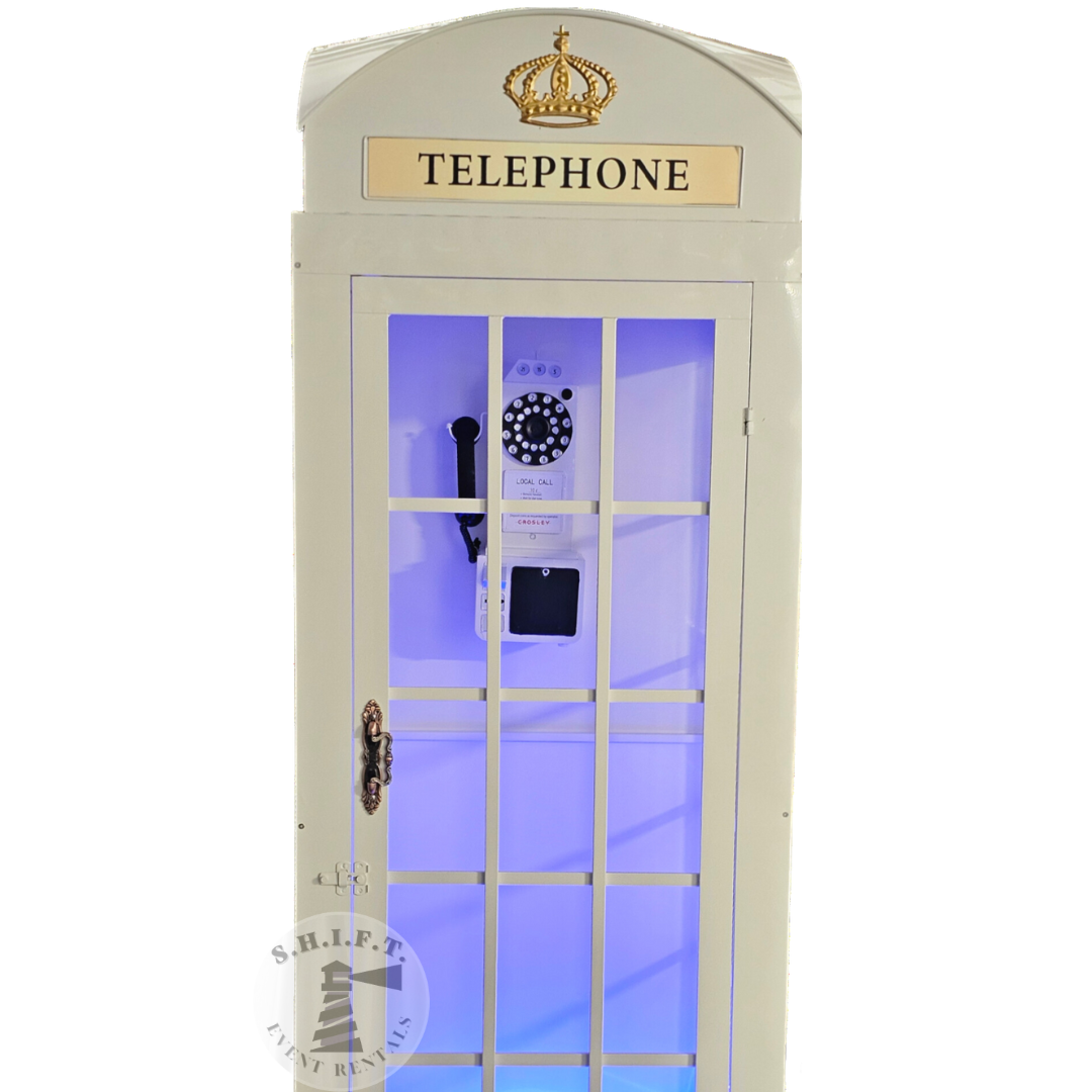 Telephone Booth (Customizable Frame Color)