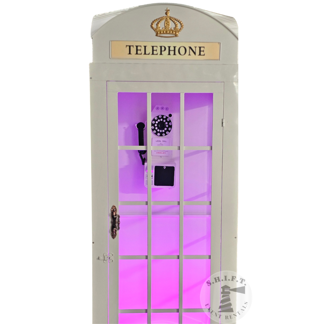 Telephone Booth (Customizable Frame Color)