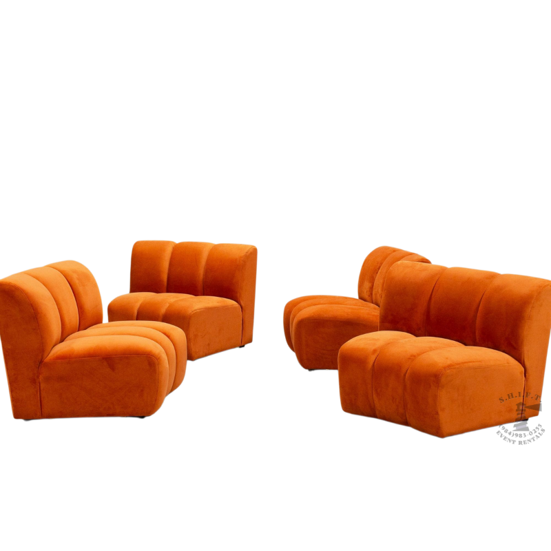 Dynasty Modular Sofa (Orange)
