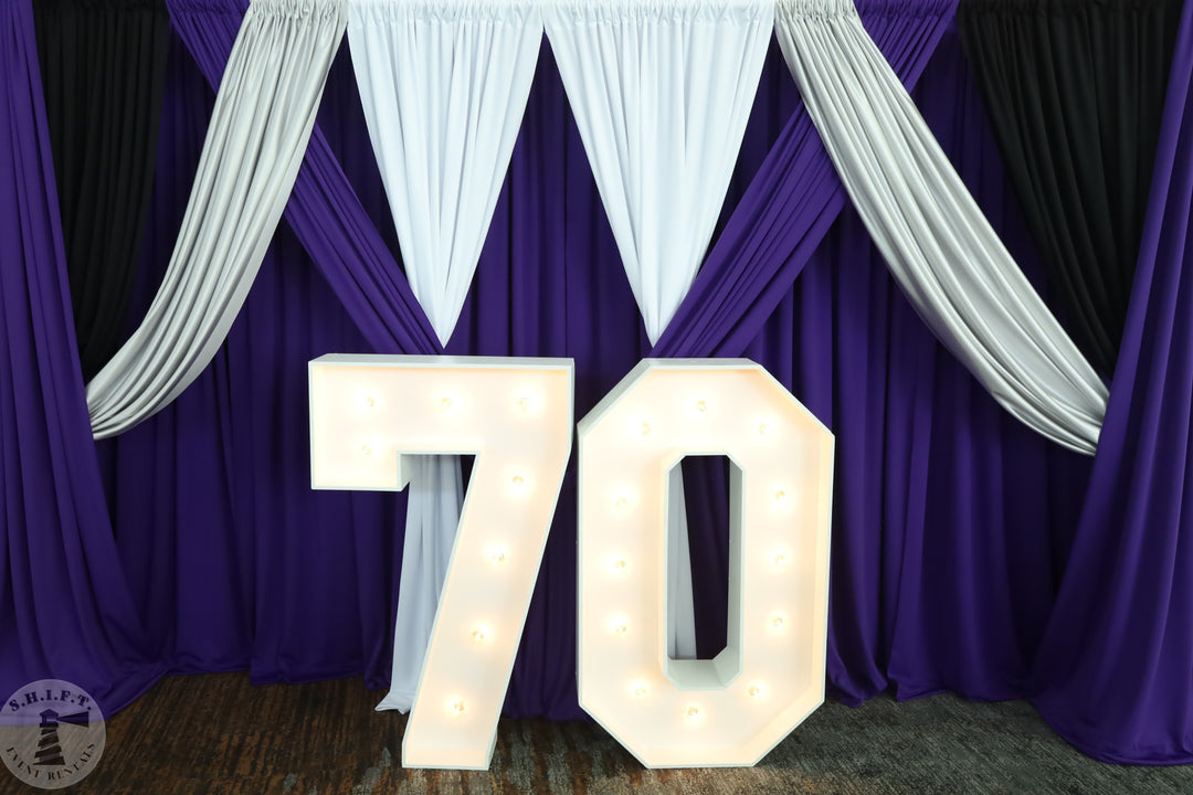 Poly Stretch Wall Drape Panel Packages (17 Colors Options)