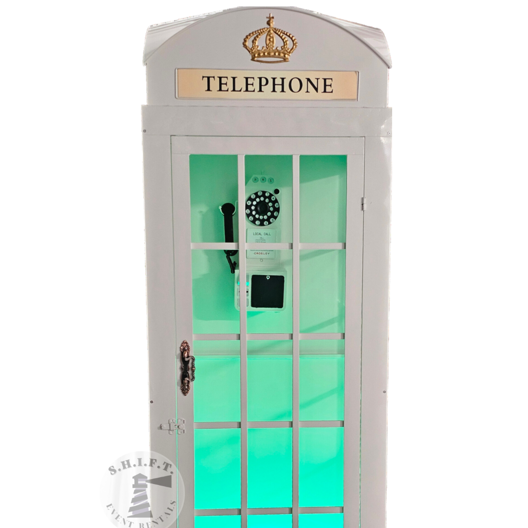 Telephone Booth (Customizable Frame Color)