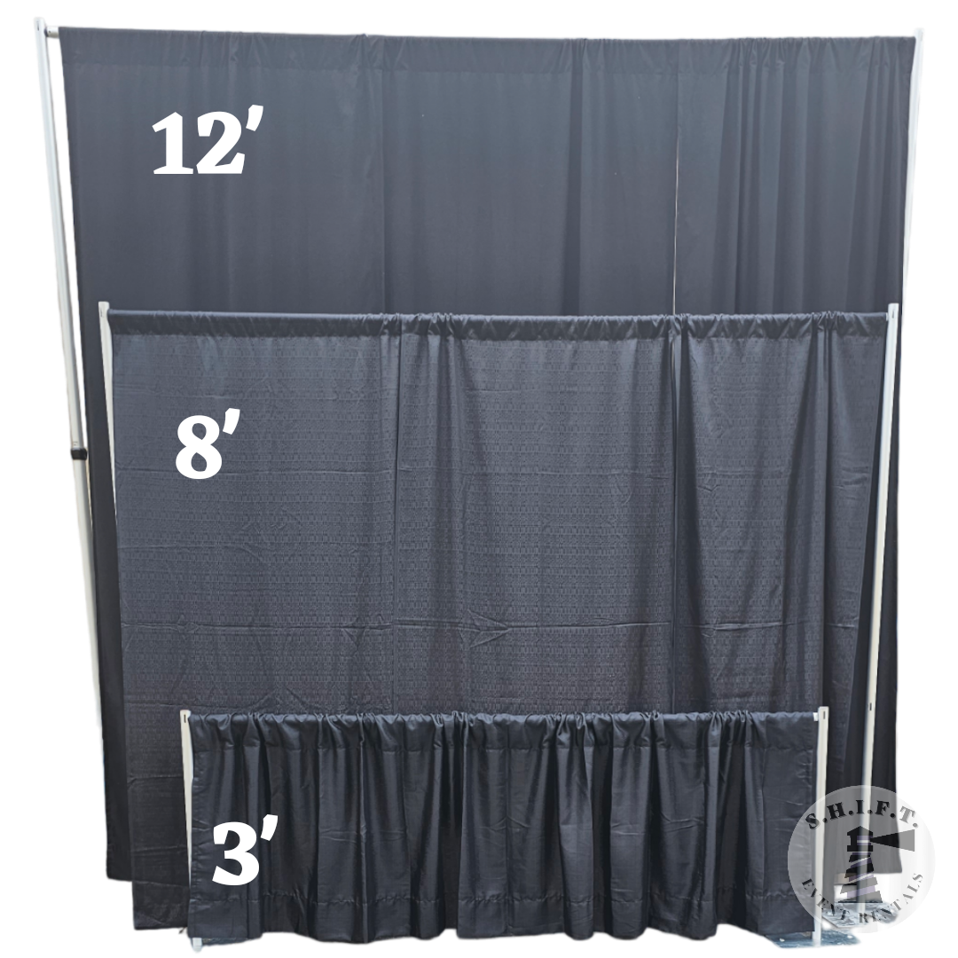 Velour Wall Drape Packages