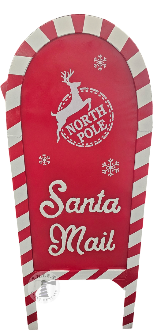 Full Size Santa Mailbox (North Pole Express)