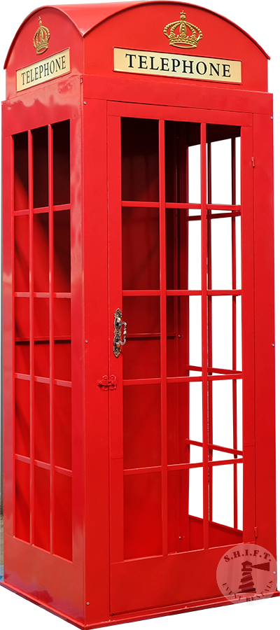 6.5' Red Telephone Booth Rental | Audio Guestbook, Brand Activation & Event Booth 6.5' Red Telephone Booth Rental | Audio Guestbook, Brand Activation & Event Booth