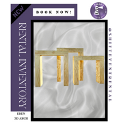 6' Eden 3D Arch (Customizable)