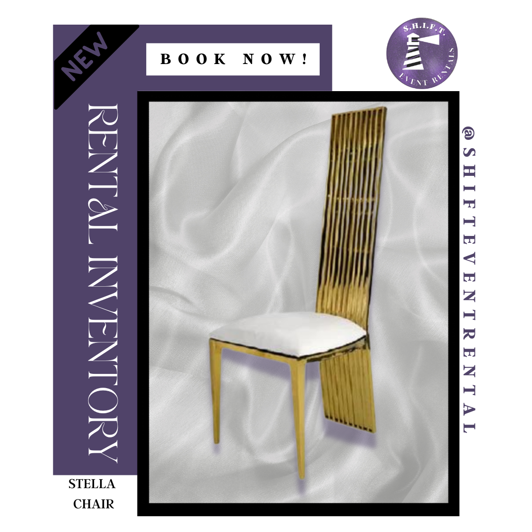 Gold Stella Chair
