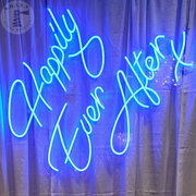 Happily Ever After Neon Sign (MULTICOLOR)(FOR SALE)