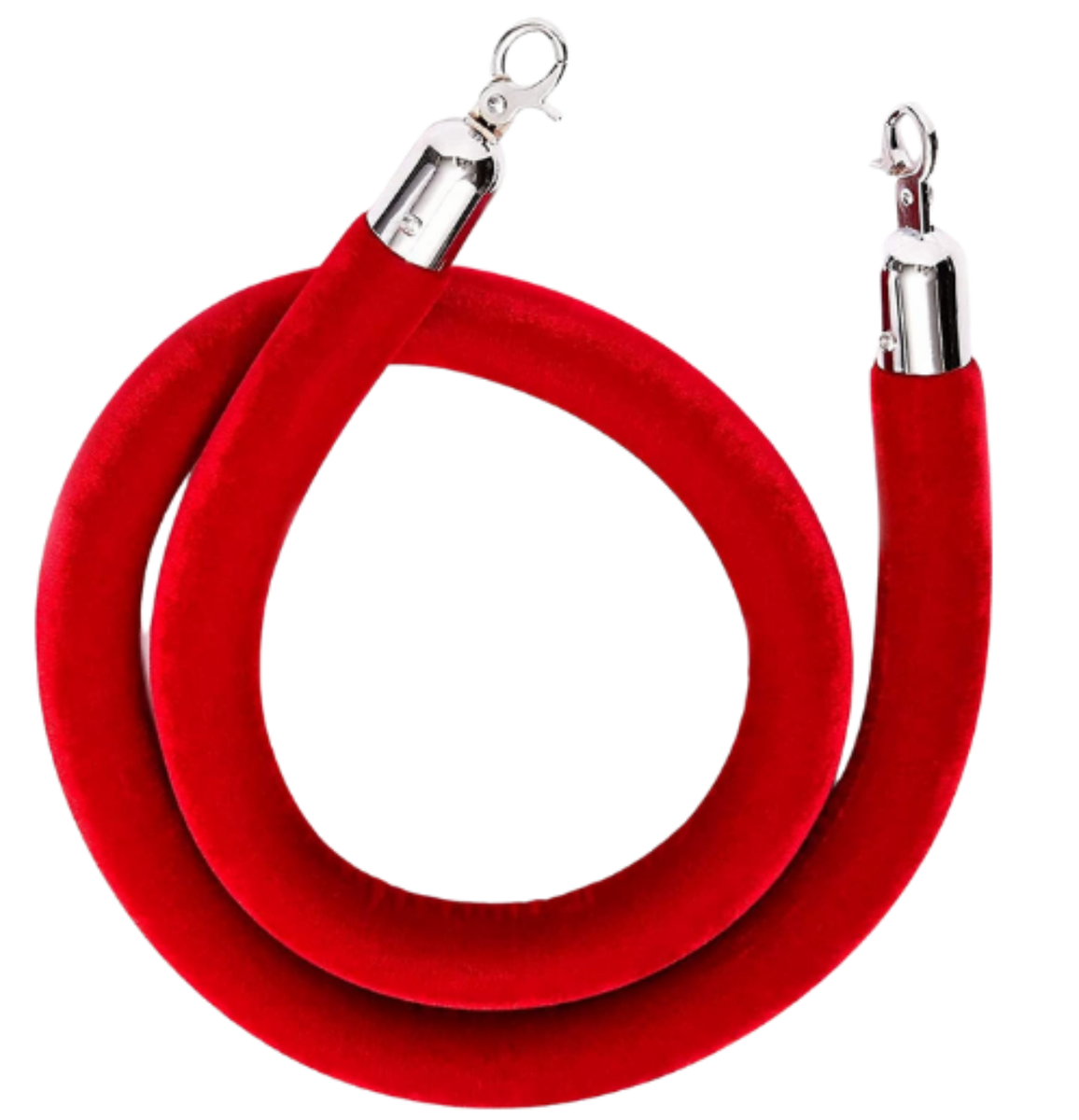 Silver Trim Red Velvet Rope Rental | Modern VIP Entry | Raleigh-Durham ...
