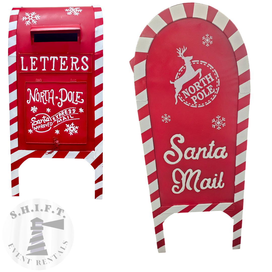 Full Size Santa Mailbox (North Pole Express)