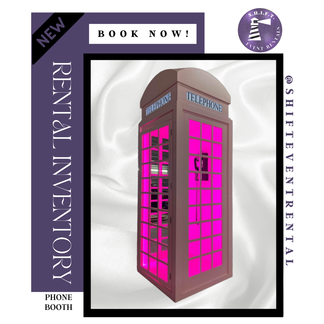 Phone Rental Events Phone Booth – S.H.I.F.T. Event Rentals
