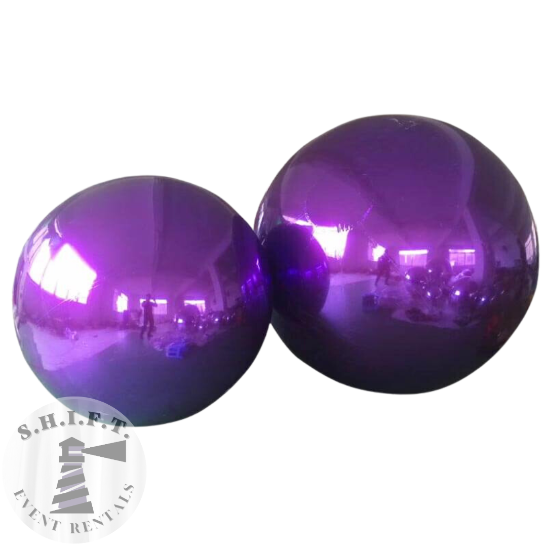 Purple Metallic Orb