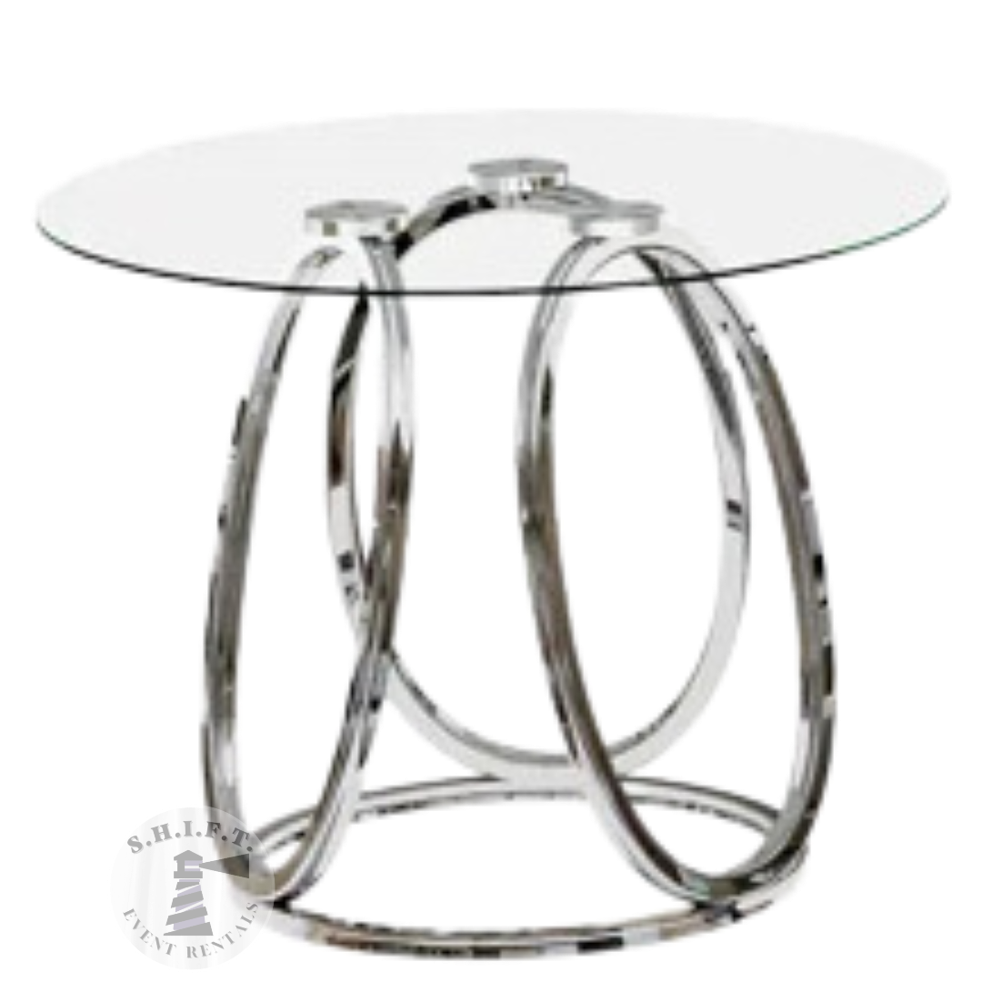 Trinity End Table (Silver)