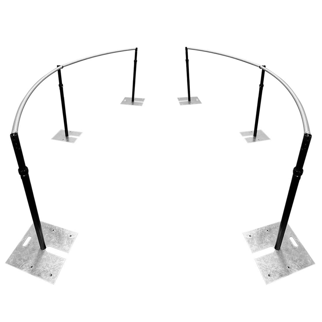 12' Curved Pipe & Drape Crossbar (Drape Support Only)
