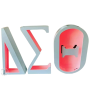 DELTA Greek Letter LED Marquee (Multi-Color Lights)