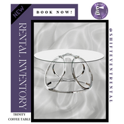 Trinity Coffee Table (Silver)