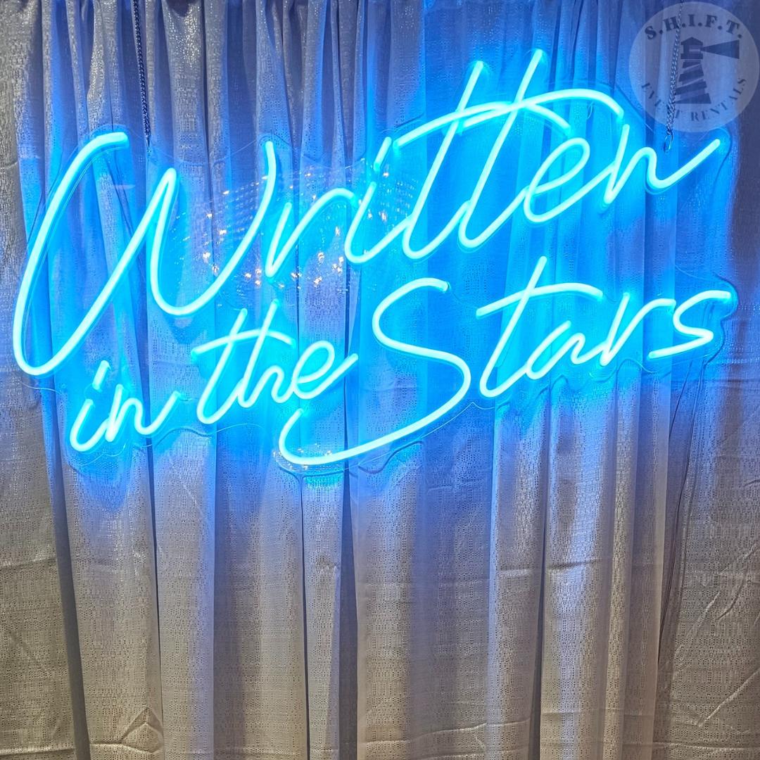 Written in the Stars Neon Sign (MULTICOLOR)