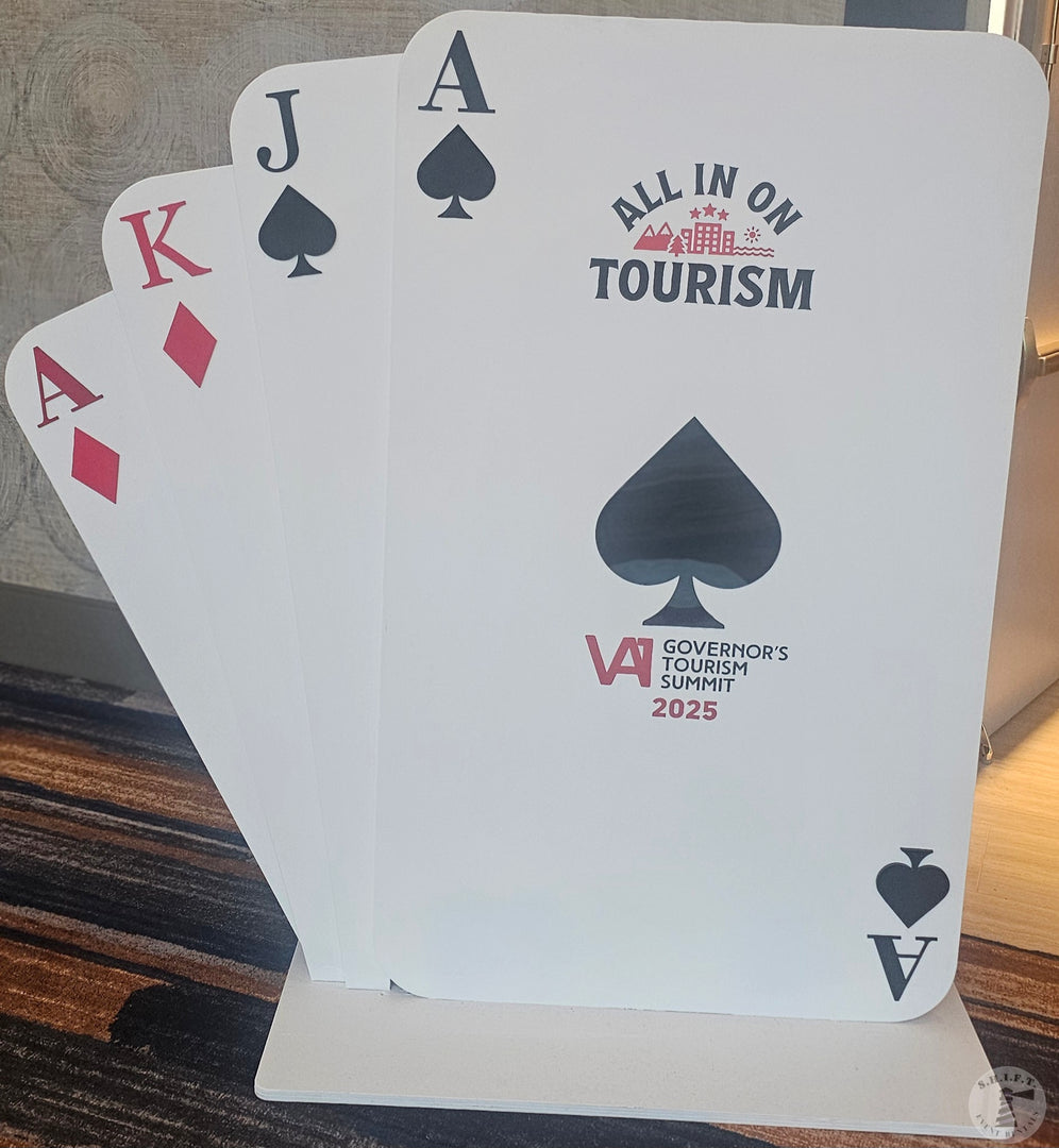 Giant Fanned Playing Card Set