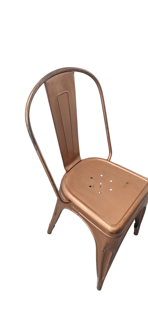 Rose Gold Copper Telix Chair (FOR SALE)
