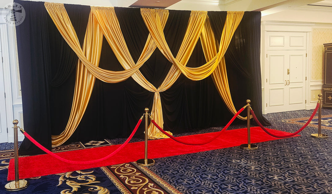 Poly Knit Wall Drape Panel Packages (11 Colors)
