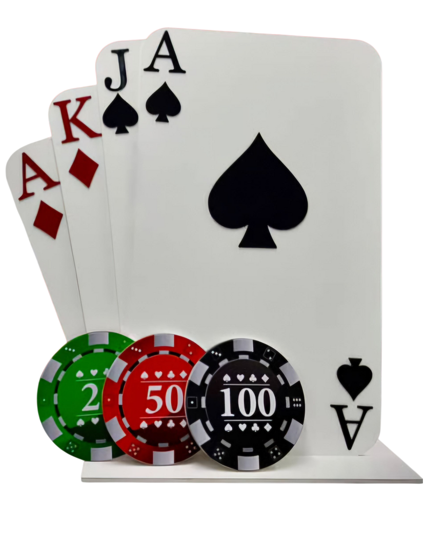 Giant Fanned Playing Card Set