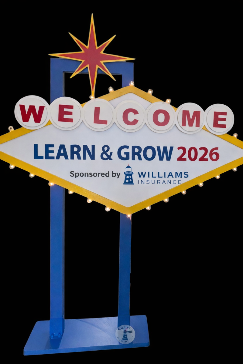 7.5' Vegas-Style Customizable Message Event Activation Welcome Sign – S ...
