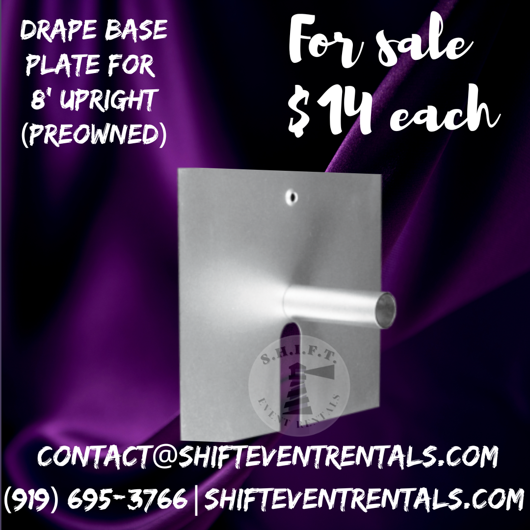 14" x 16" Standard Base Plate (For Sale) (PREOWNED)