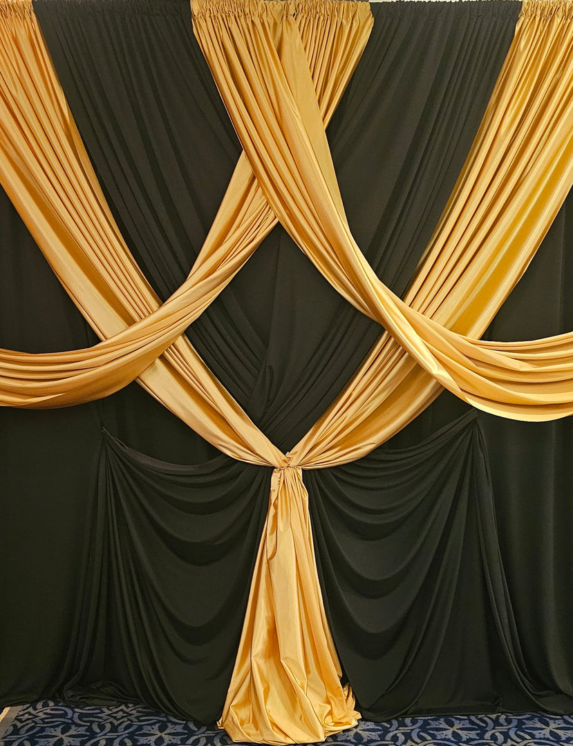 Poly Knit Wall Drape Panel Packages (11 Colors)