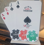 Giant Fanned Playing Card Set