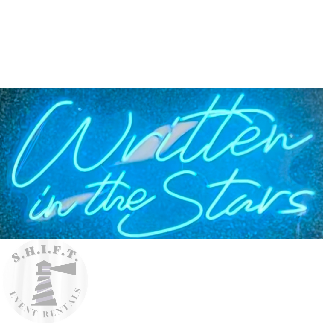 Written in the Stars Neon Sign (MULTICOLOR)
